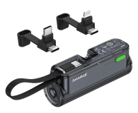 Sharge PowerBank Flow Mini 2 22,5W QC 3.0 PD 3.0 Czarny - 1455944 - zdjęcie 3